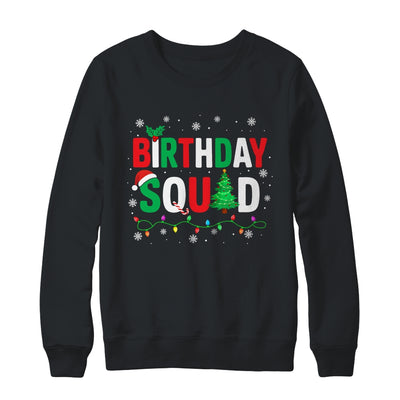 Birthday Squad Christmas Theme Family Matching Xmas Kids Shirt & Sweatshirt | siriusteestore