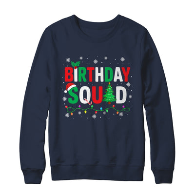 Birthday Squad Christmas Theme Family Matching Xmas Kids Shirt & Sweatshirt | siriusteestore