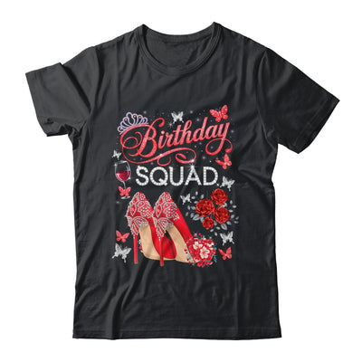 Birthday Squad Diva Squad Crown Hearts High Heel Women Shirt & Tank Top | siriusteestore