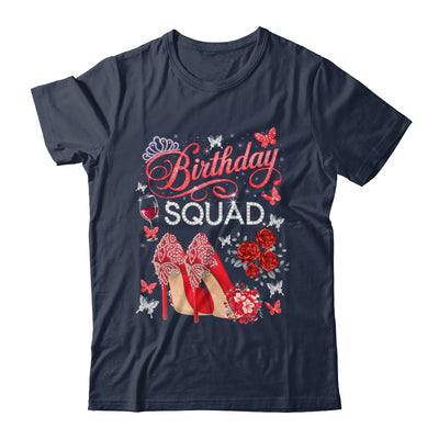 Birthday Squad Diva Squad Crown Hearts High Heel Women Shirt & Tank Top | siriusteestore
