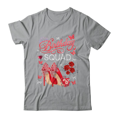 Birthday Squad Diva Squad Crown Hearts High Heel Women Shirt & Tank Top | siriusteestore