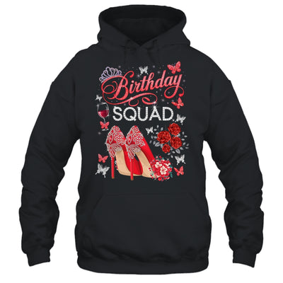 Birthday Squad Diva Squad Crown Hearts High Heel Women Shirt & Tank Top | siriusteestore