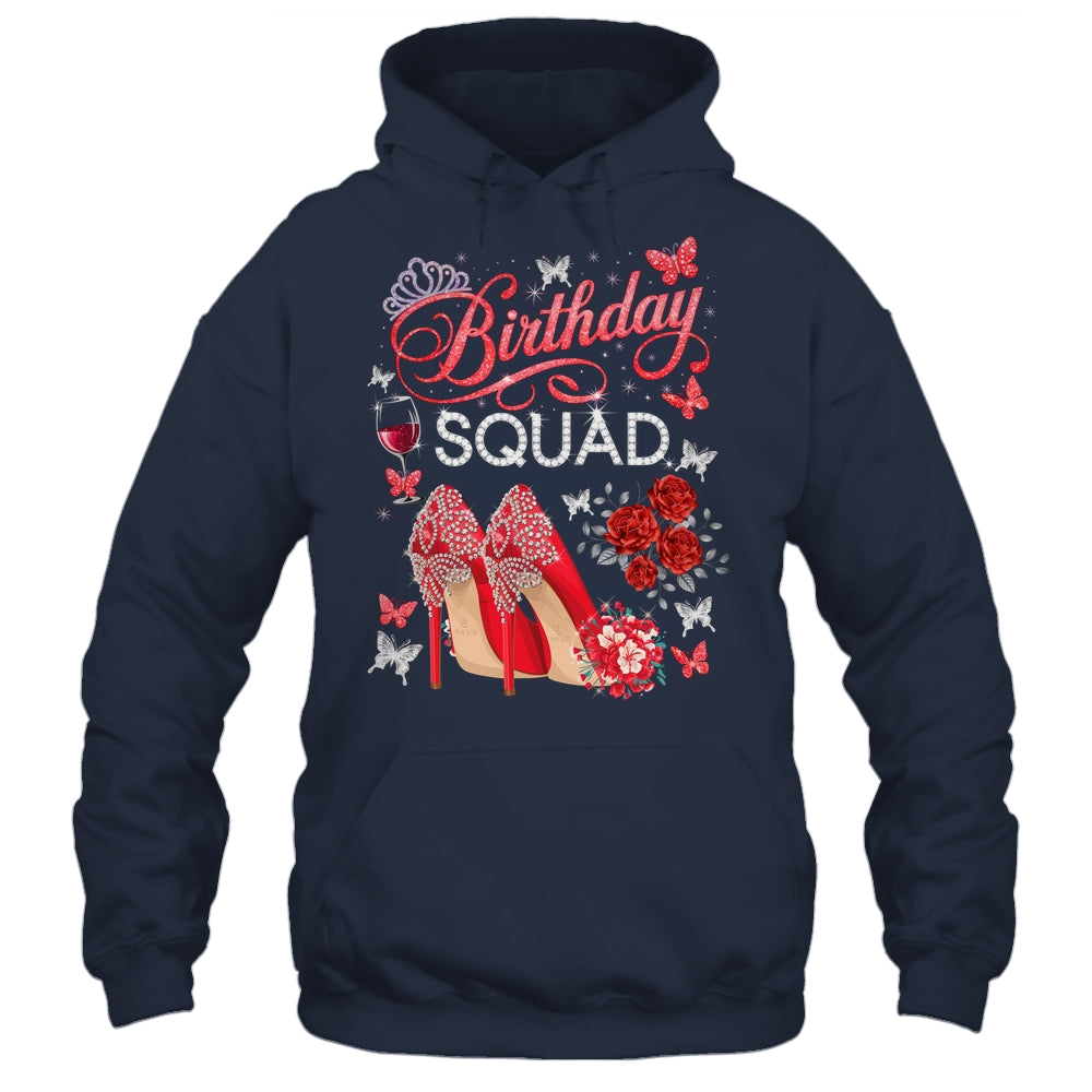 Birthday Squad Diva Squad Crown Hearts High Heel Women Shirt & Tank Top | siriusteestore