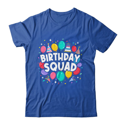 Birthday Squad Matching Family Birthday Crew Party Ideas Shirt & Hoodie | siriusteestore