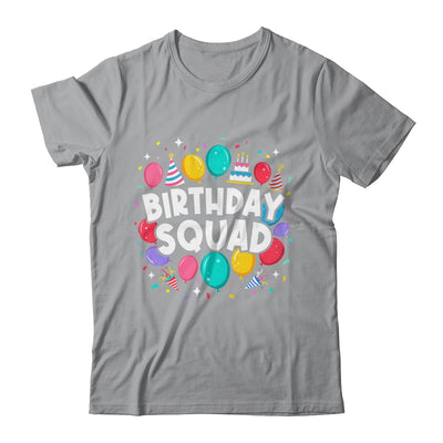 Birthday Squad Matching Family Birthday Crew Party Ideas Shirt & Hoodie | siriusteestore