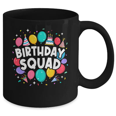 Birthday Squad Matching Family Birthday Crew Party Ideas Mug | siriusteestore