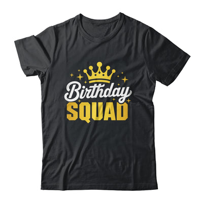 Birthday Squad Men Women Kids Funny Family Birth Team Shirt & Tank Top | siriusteestore