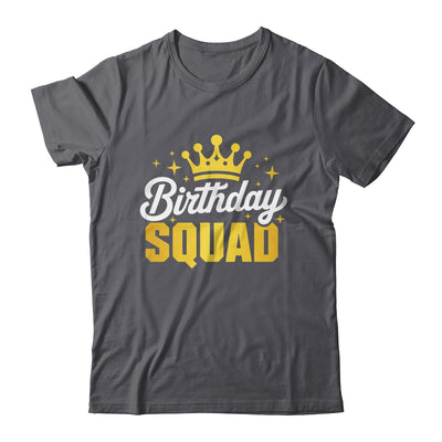 Birthday Squad Men Women Kids Funny Family Birth Team Shirt & Tank Top | siriusteestore