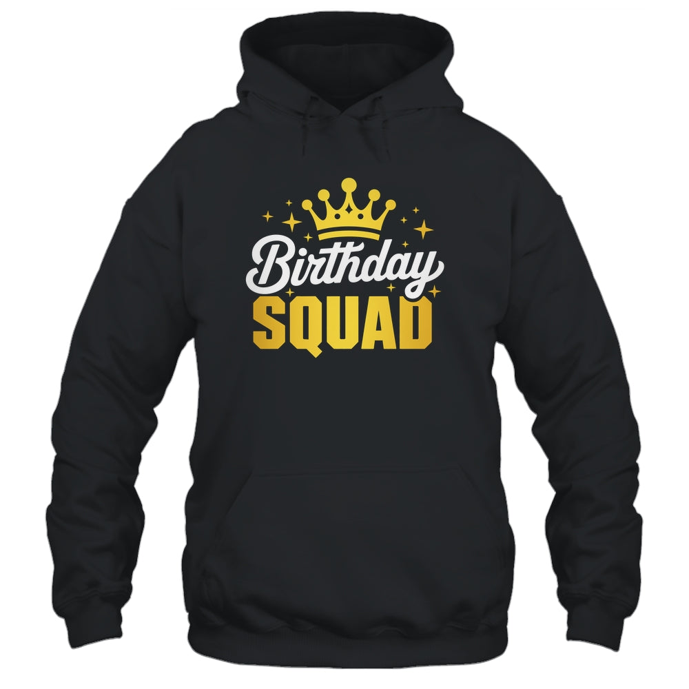 Birthday Squad Men Women Kids Funny Family Birth Team Shirt & Tank Top | siriusteestore