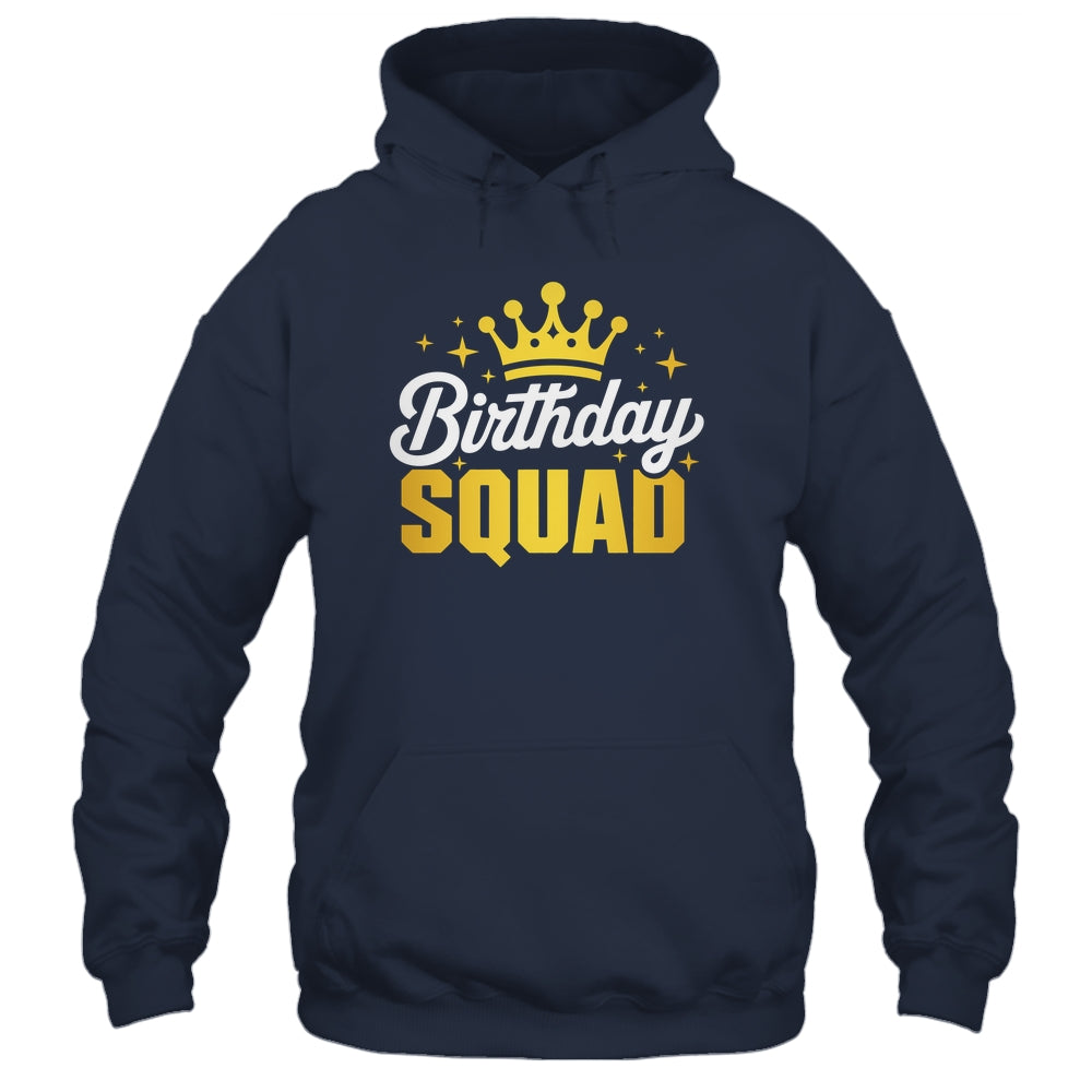 Birthday Squad Men Women Kids Funny Family Birth Team Shirt & Tank Top | siriusteestore