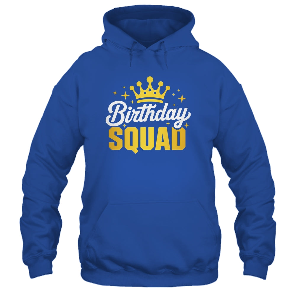Birthday Squad Men Women Kids Funny Family Birth Team Shirt & Tank Top | siriusteestore