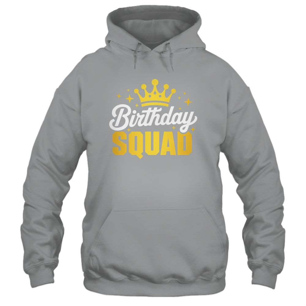 Birthday Squad Men Women Kids Funny Family Birth Team Shirt & Tank Top | siriusteestore