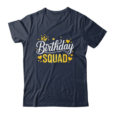 Birthday Squad Party Matching Family Funny Birth Team Shirt & Tank Top | siriusteestore