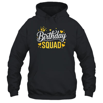 Birthday Squad Party Matching Family Funny Birth Team Shirt & Tank Top | siriusteestore