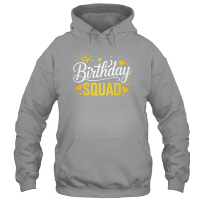 Birthday Squad Party Matching Family Funny Birth Team Shirt & Tank Top | siriusteestore