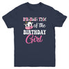 Birthday Twin Of The Birthday Girl Farm Cow 1st Bday Youth Shirt | siriusteestore