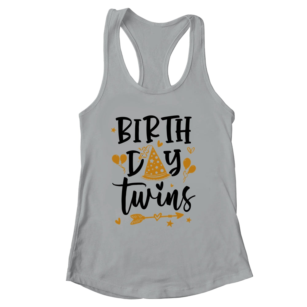 Birthday Twins Celebrate Cute Twin Matching Birthday Shirt & Tank Top | siriusteestore