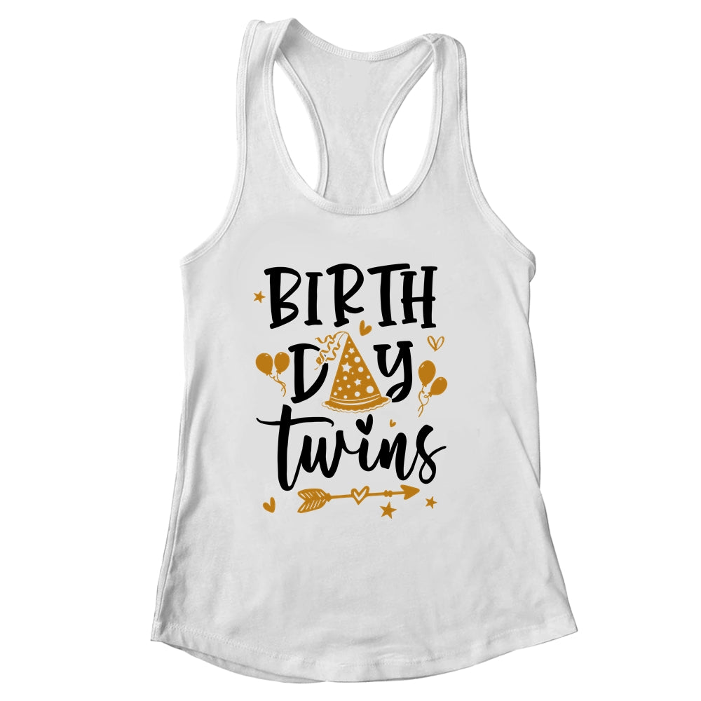 Birthday Twins Celebrate Cute Twin Matching Birthday Shirt & Tank Top | siriusteestore