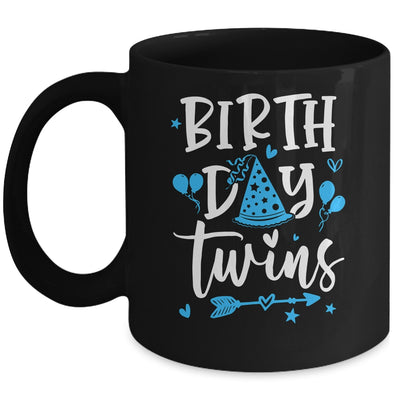 Birthday Twins Celebrate Cute Twins Matching Funny Mug | siriusteestore