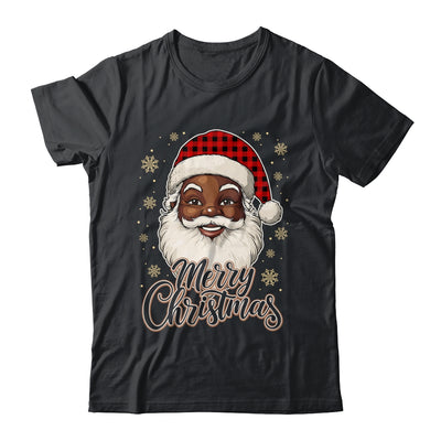 Black African American Christmas Santa Claus Afro Santa Men Shirt & Sweatshirt | siriusteestore