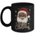 Black African American Christmas Santa Claus Afro Santa Men Mug | siriusteestore