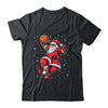 Black African American Santa Claus Basketball Afro Christmas Shirt & Sweatshirt | siriusteestore