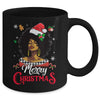 Black African Girl American Melanin Love Christmas Santa Hat Mug | siriusteestore