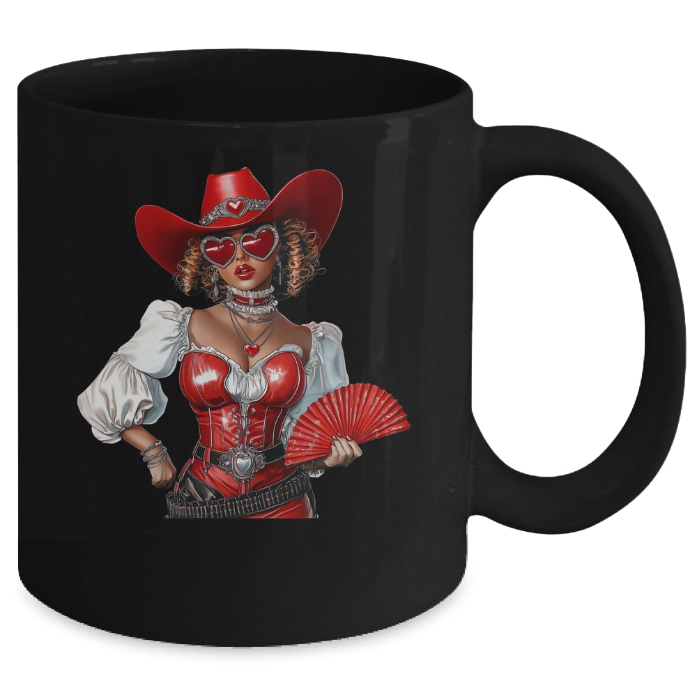 Black Cowgirl Melanin Western Country Women African American Mug | siriusteestore