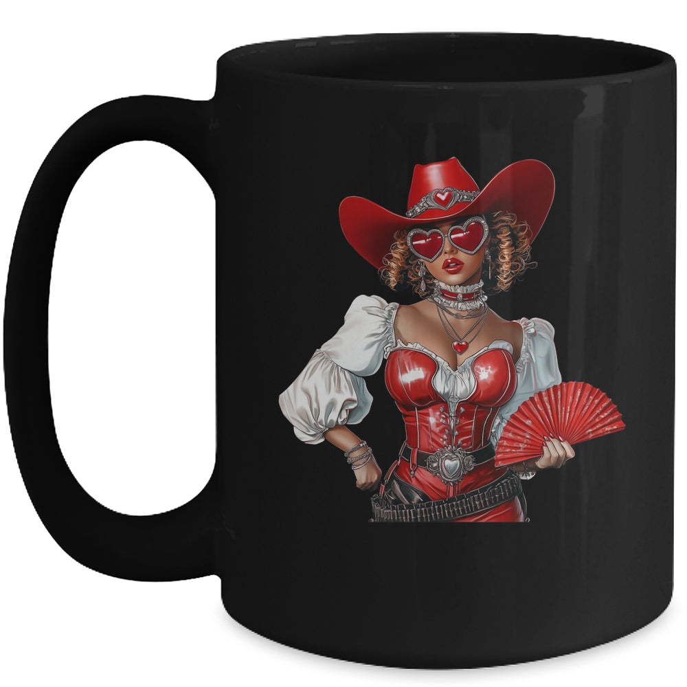 Black Cowgirl Melanin Western Country Women African American Mug | siriusteestore