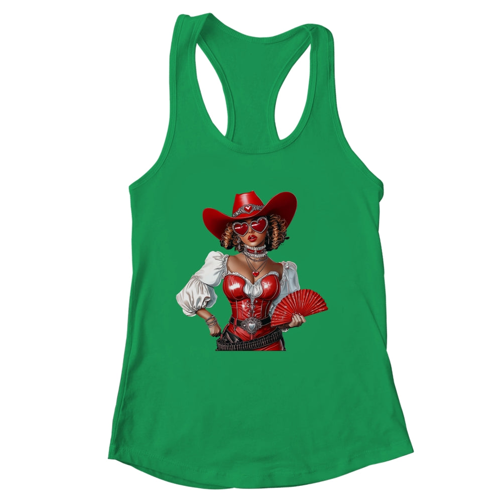 Black Cowgirl Melanin Western Country Women African American Shirt & Tank Top | siriusteestore
