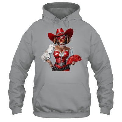 Black Cowgirl Melanin Western Country Women African American Shirt & Tank Top | siriusteestore