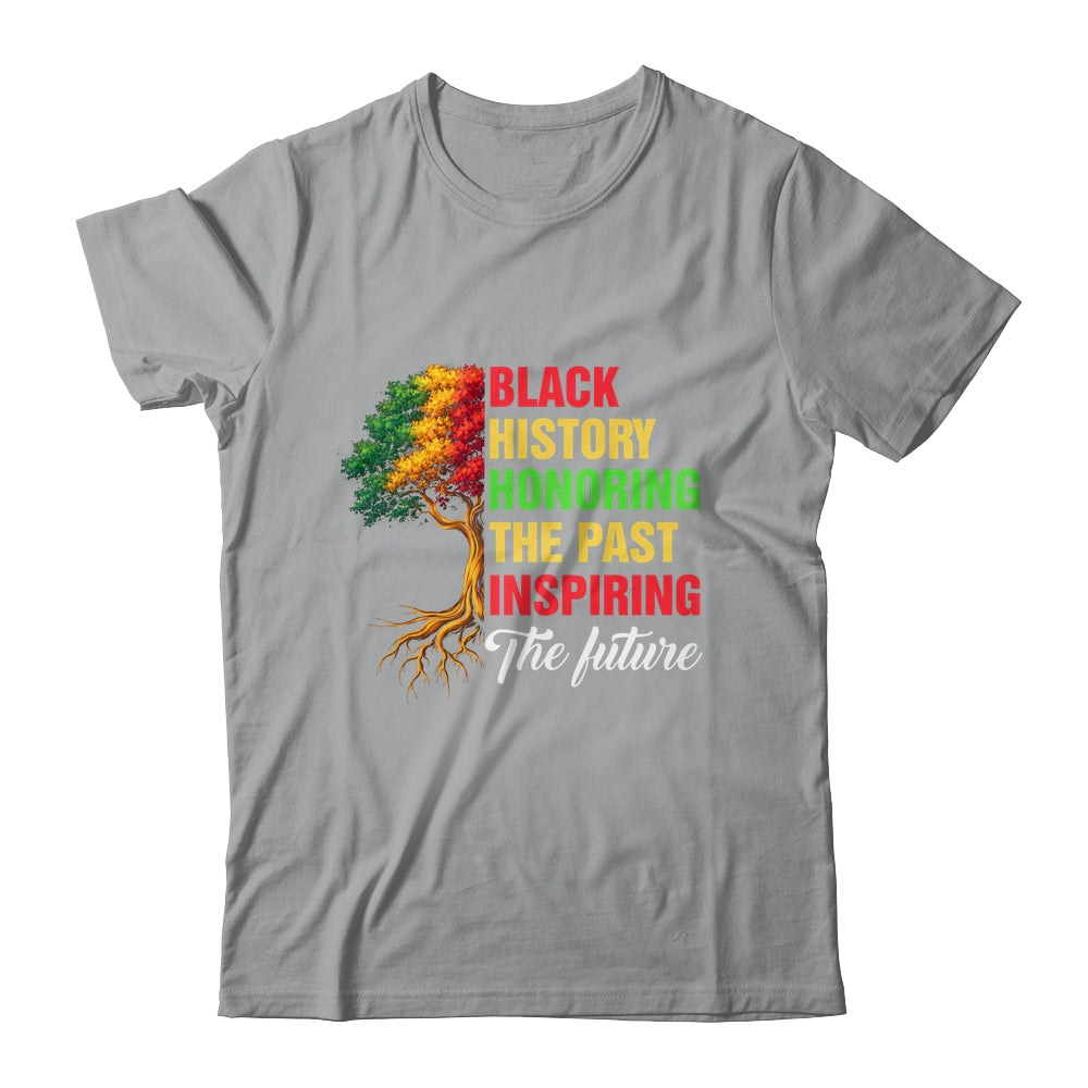 Black History Inspiring The Future African Men Women Teacher Shirt & Tank Top | siriusteestore
