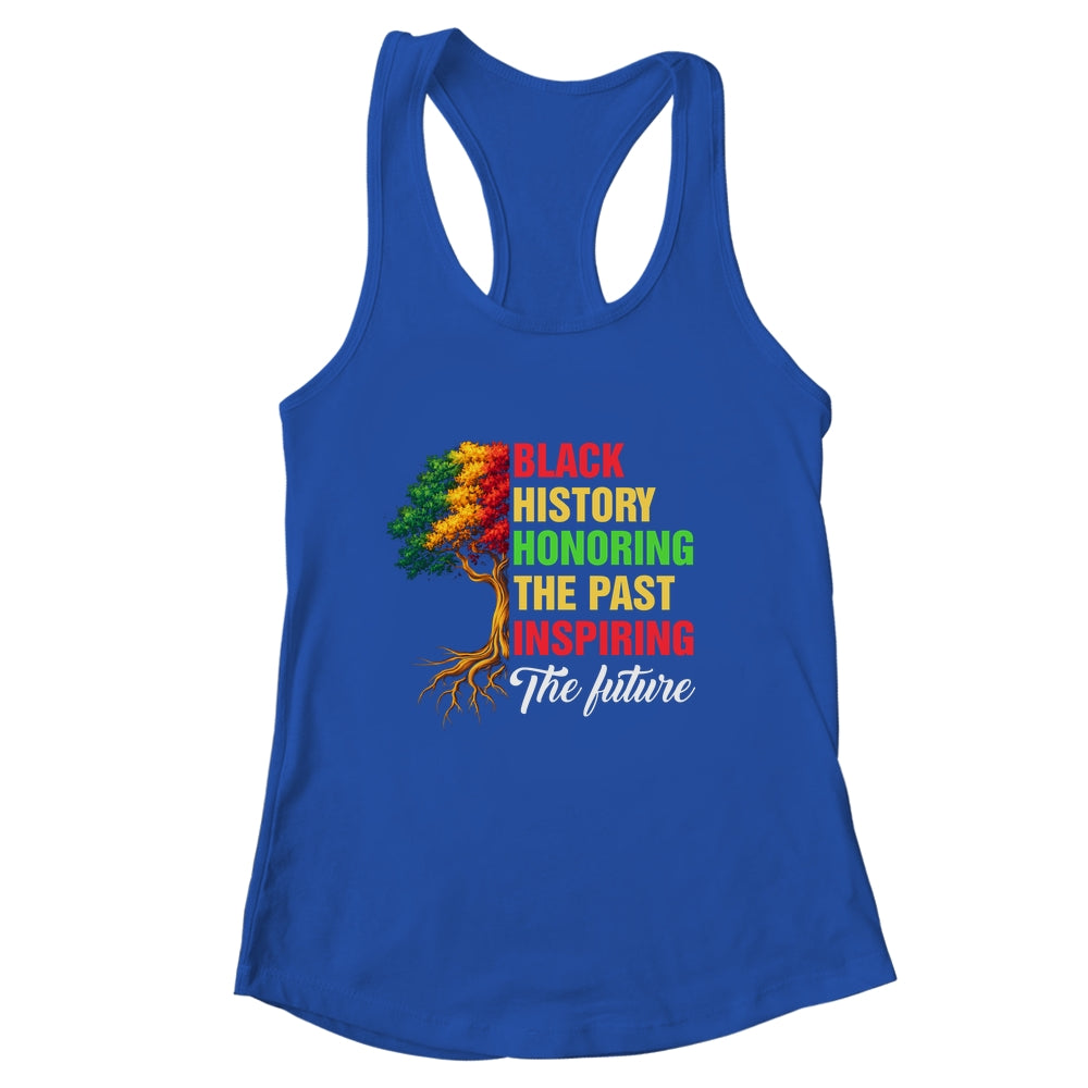 Black History Inspiring The Future African Men Women Teacher Shirt & Tank Top | siriusteestore