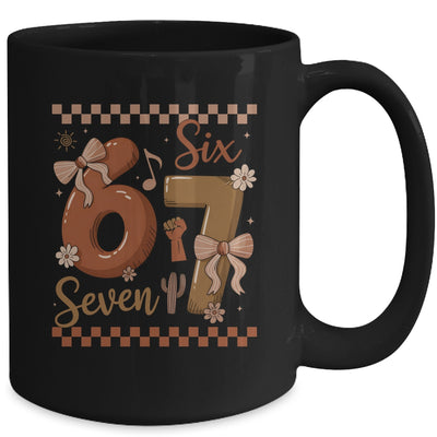 Black History Month 67 Funny Meme Coquette Bow Six Seven Mug | siriusteestore