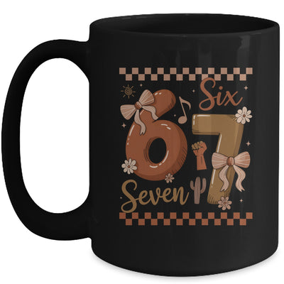Black History Month 67 Funny Meme Coquette Bow Six Seven Mug | siriusteestore