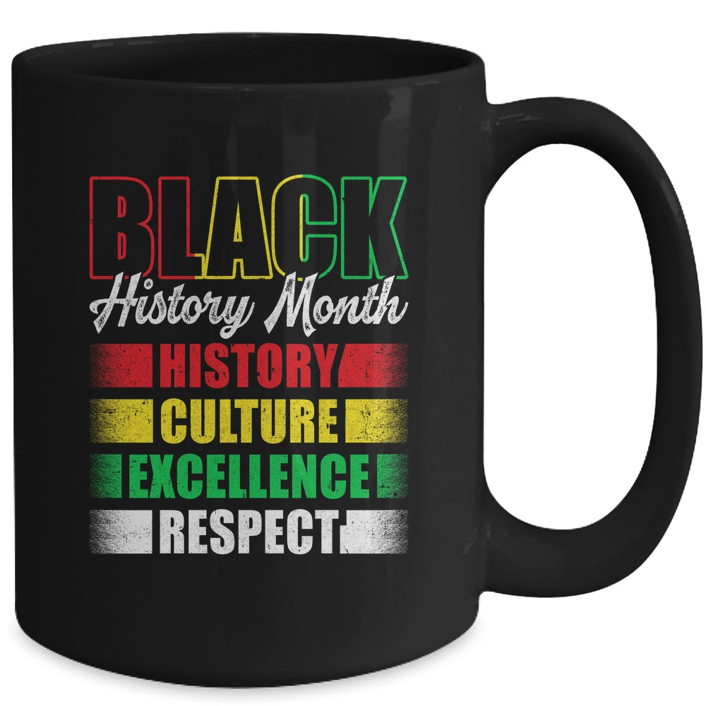 Black History Month Africa African Mens Womens Kids Mug | siriusteestore