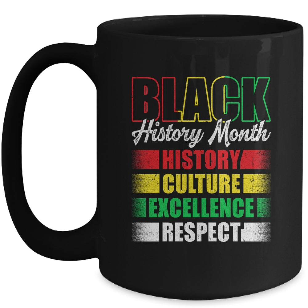 Black History Month Africa African Mens Womens Kids Mug | siriusteestore