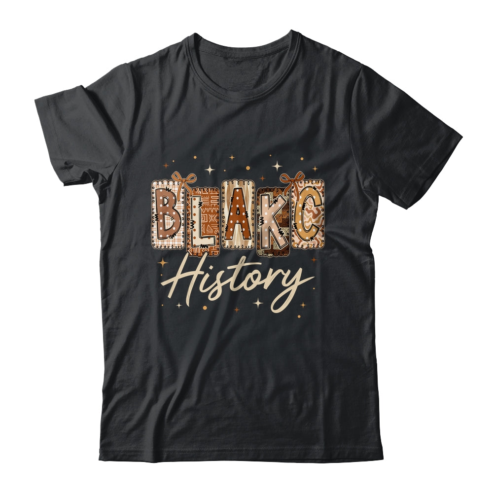 Black History Month African Black Women Coquette Bow Shirt & Hoodie | siriusteestore