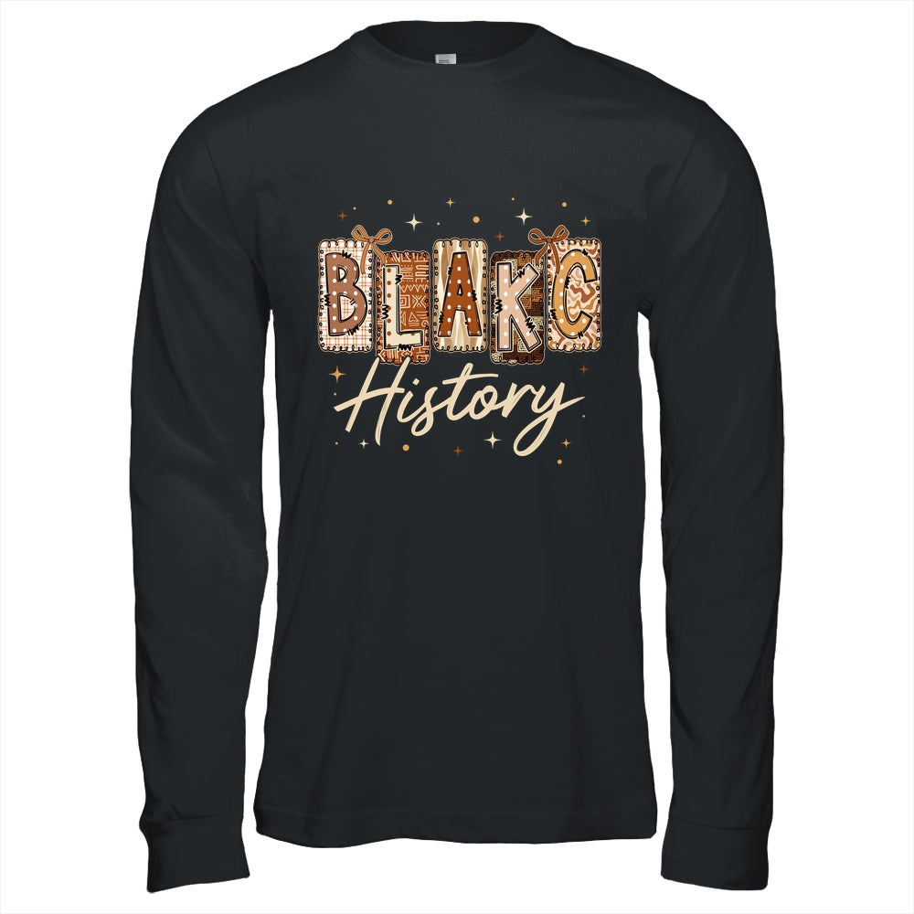Black History Month African Black Women Coquette Bow Shirt & Hoodie | siriusteestore