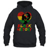 Black History Month African Pride American Heart Women Shirt & Tank Top | siriusteestore