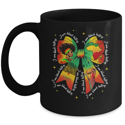 Black History Month Coquette Bow Juneteenth African American Mug | siriusteestore