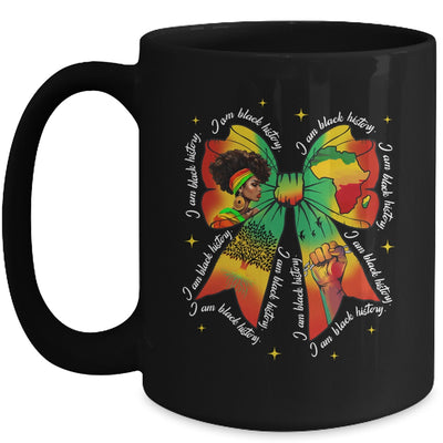 Black History Month Coquette Bow Juneteenth African American Mug | siriusteestore