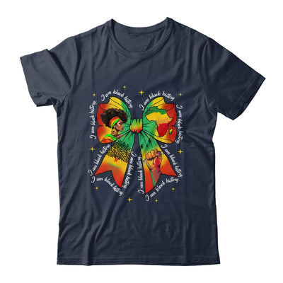 Black History Month Coquette Bow Juneteenth African American Shirt & Tank Top | siriusteestore