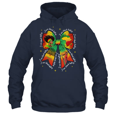 Black History Month Coquette Bow Juneteenth African American Shirt & Tank Top | siriusteestore
