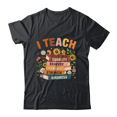 Black History Month I Teach African American Teacher Women Shirt & Hoodie | siriusteestore
