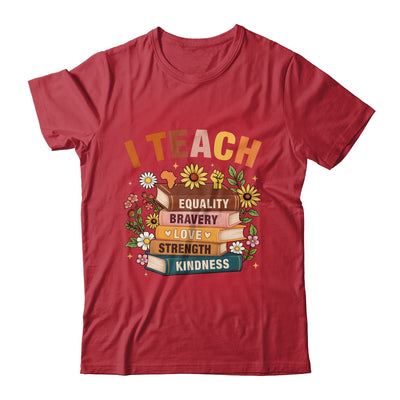Black History Month I Teach African American Teacher Women Shirt & Hoodie | siriusteestore