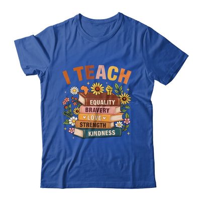 Black History Month I Teach African American Teacher Women Shirt & Hoodie | siriusteestore