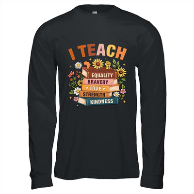 Black History Month I Teach African American Teacher Women Shirt & Hoodie | siriusteestore