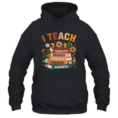 Black History Month I Teach African American Teacher Women Shirt & Hoodie | siriusteestore