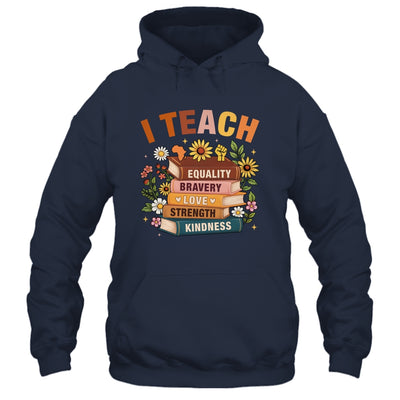 Black History Month I Teach African American Teacher Women Shirt & Hoodie | siriusteestore